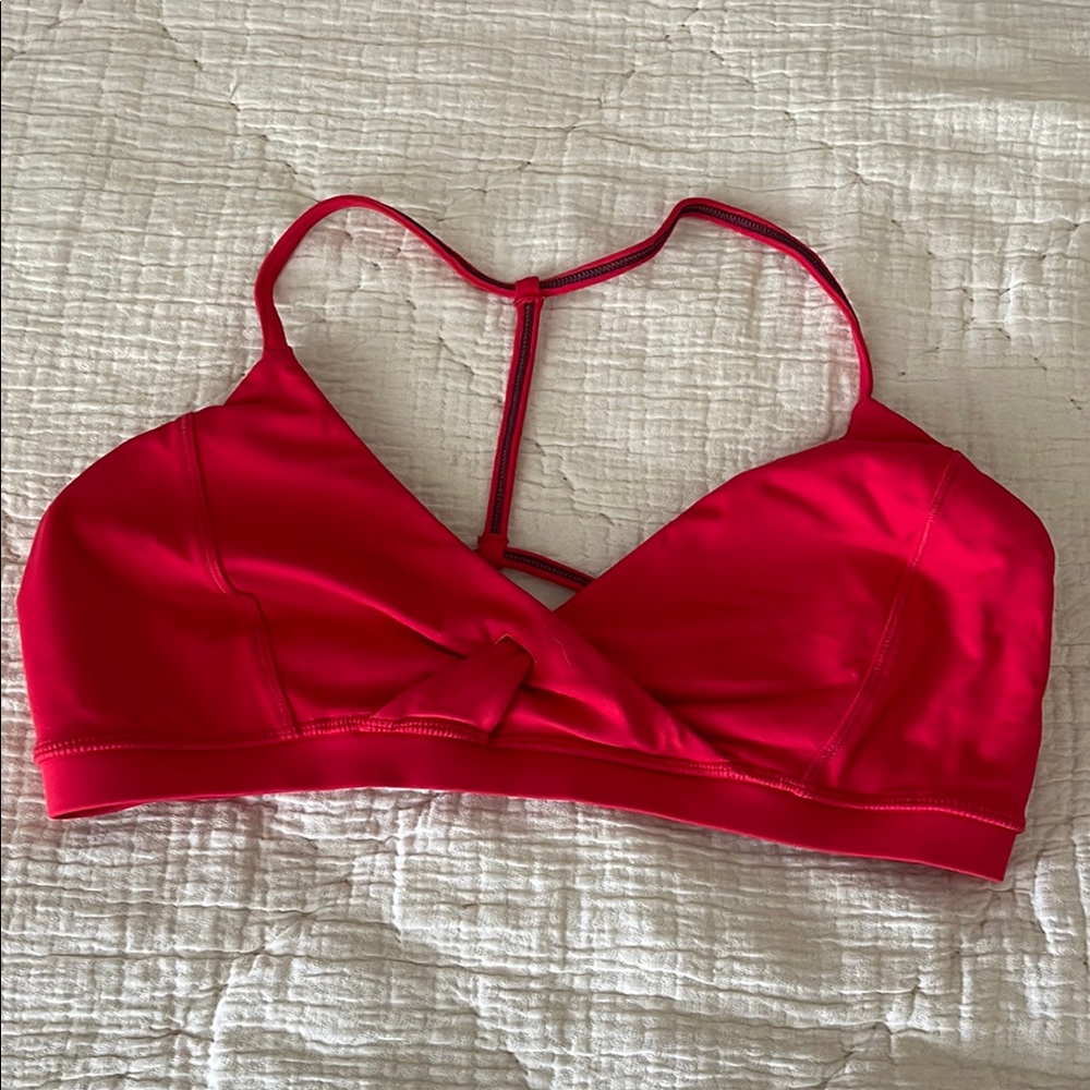 Lululemon Athletica Red Bra